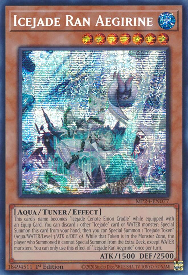 Icejade Ran Aegirine [MP24-EN077] Prismatic Secret Rare | Total Play