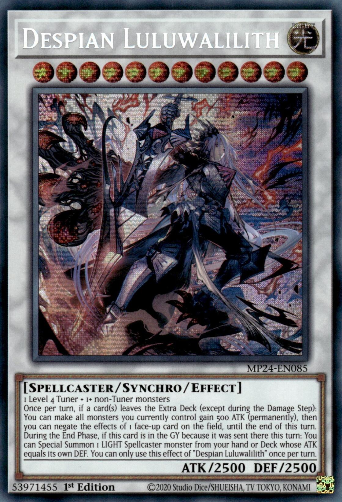 Despian Luluwalilith [MP24-EN085] Prismatic Secret Rare | Total Play