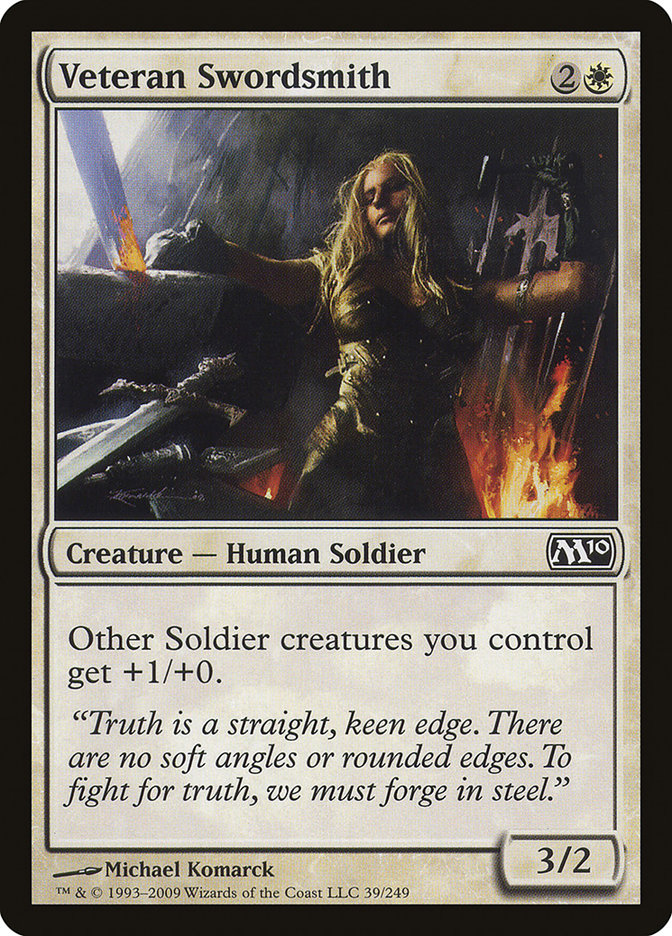 Veteran Swordsmith [Magic 2010] | Total Play