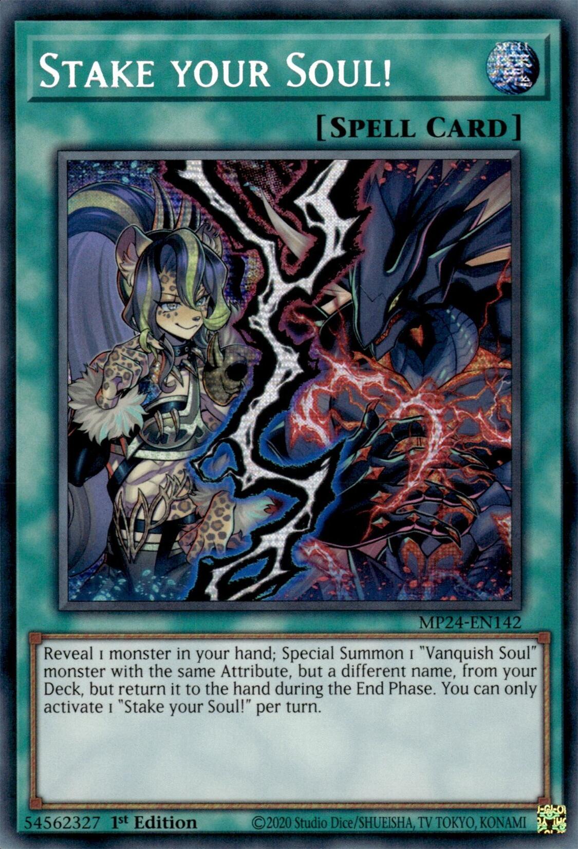 Stake your Soul! [MP24-EN142] Prismatic Secret Rare | Total Play