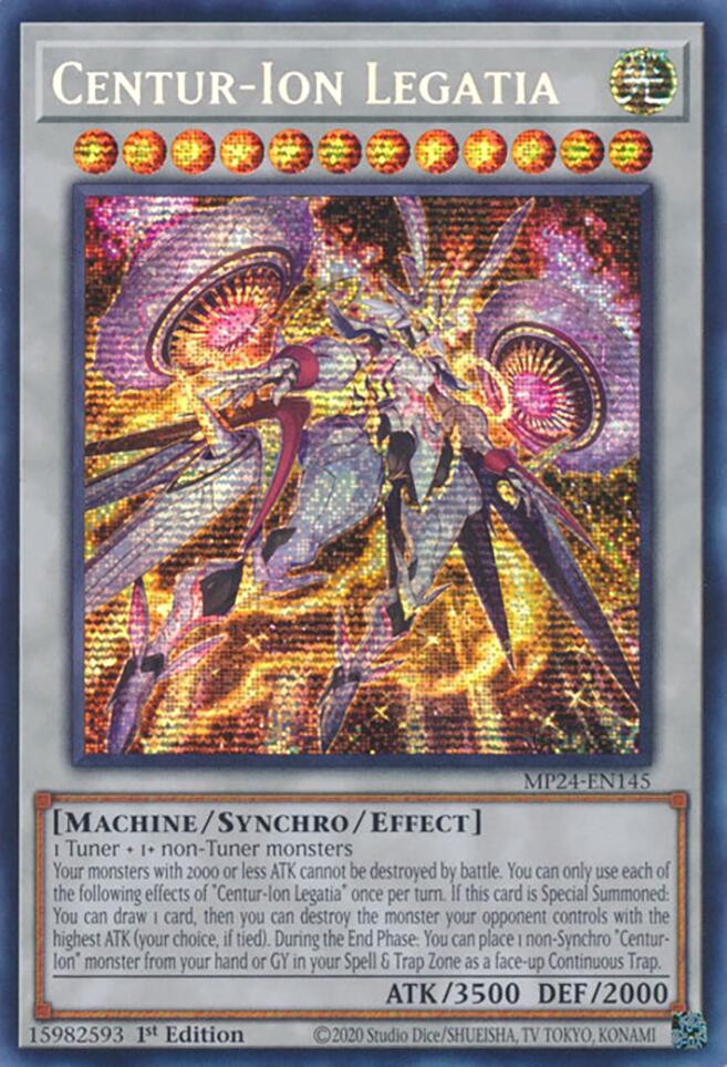 Centur-Ion Legatia [MP24-EN145] Prismatic Secret Rare | Total Play