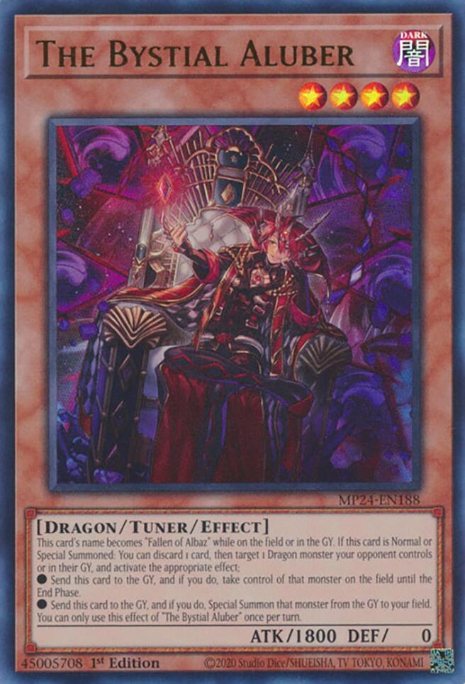 The Bystial Aluber [MP24-EN188] Ultra Rare | Total Play