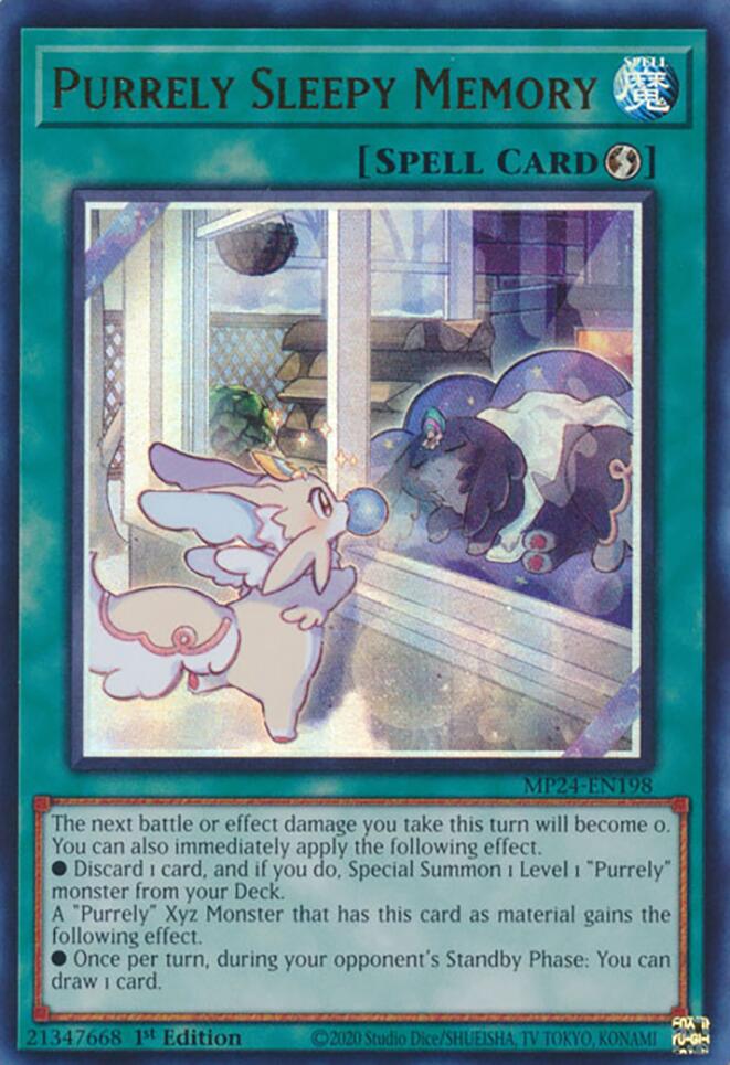 Purrely Sleepy Memory [MP24-EN198] Ultra Rare | Total Play
