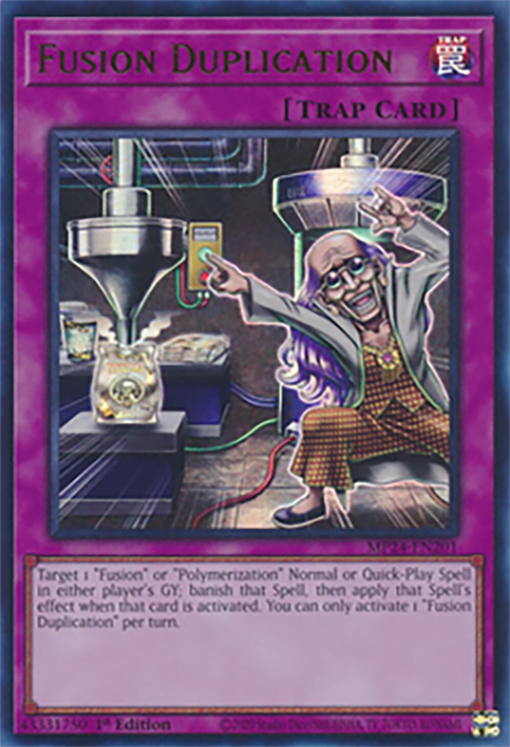Fusion Duplication [MP24-EN201] Ultra Rare | Total Play
