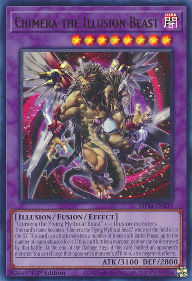 Chimera the Illusion Beast [MP24-EN219] Ultra Rare | Total Play