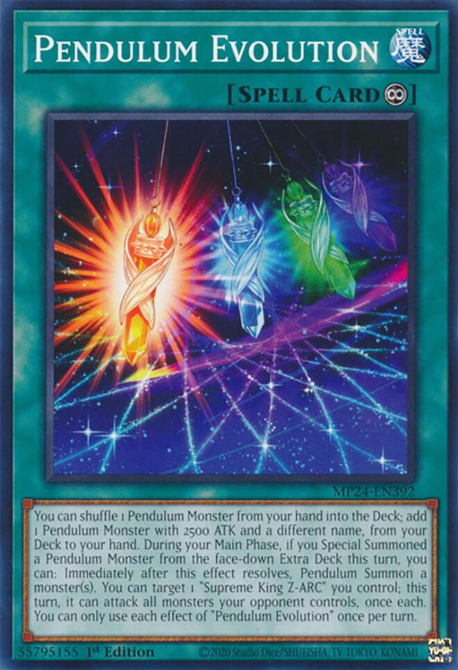 Pendulum Evolution (card) [MP24-EN392] Common | Total Play