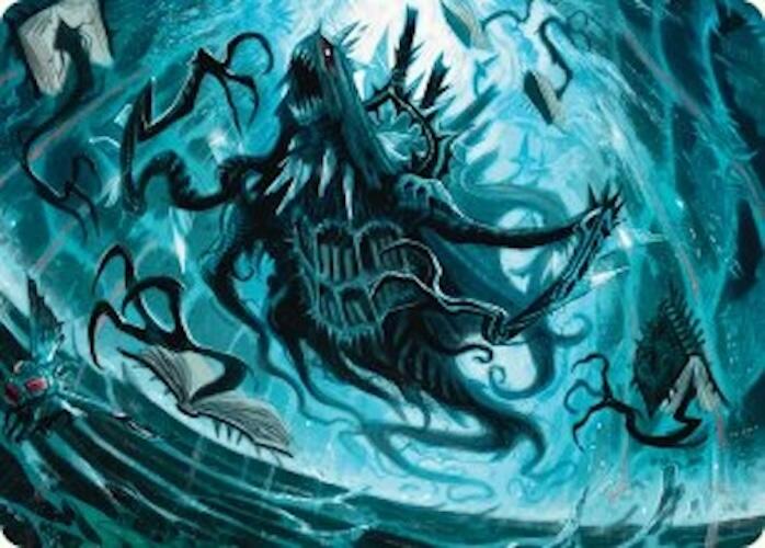 Overlord of the Floodpits Art Card [Duskmourn: House of Horror Art Series] | Total Play