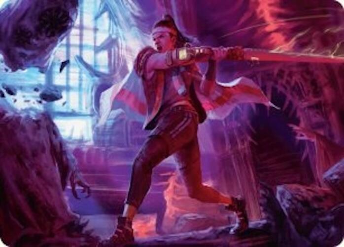 Diversion Specialist Art Card [Duskmourn: House of Horror Art Series] | Total Play