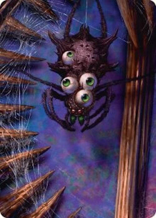 Spider Art Card [Duskmourn: House of Horror Art Series] | Total Play