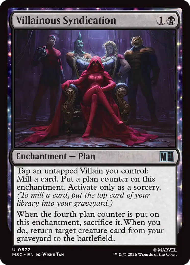 Villainous Syndication [Marvel Super Heroes Commander] | Total Play
