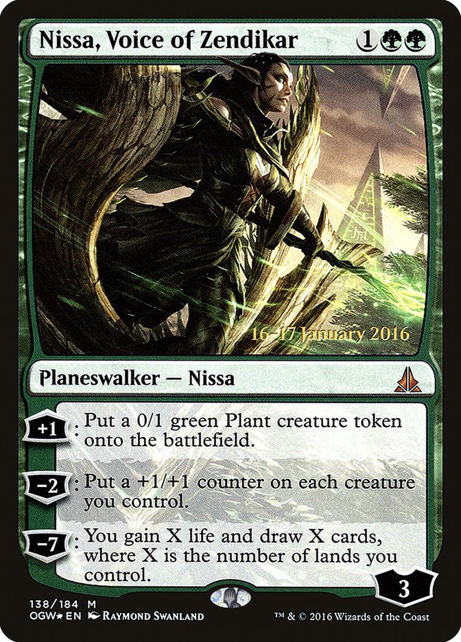 Nissa, Voice of Zendikar [Oath of the Gatewatch Prerelease Promos] | Total Play