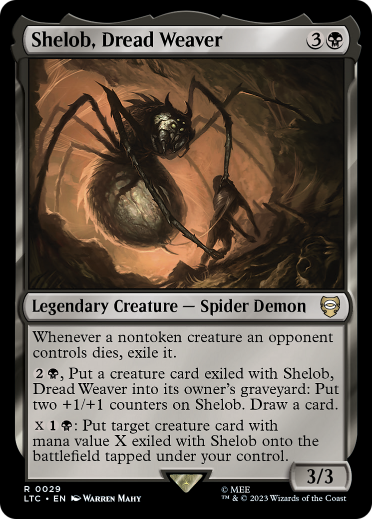 Shelob, Dread Weaver [The Lord of the Rings: Tales of Middle-Earth Commander] | Total Play