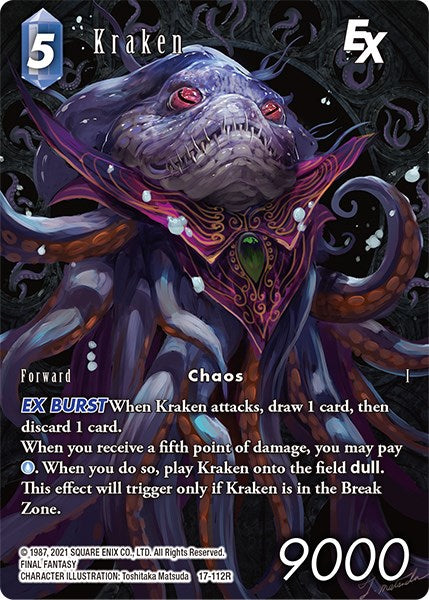 Kraken EX (Full Art) [Rebellion's Call] | Total Play
