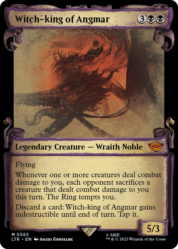 Witch-king of Angmar [The Lord of the Rings: Tales of Middle-Earth Showcase Scrolls] | Total Play