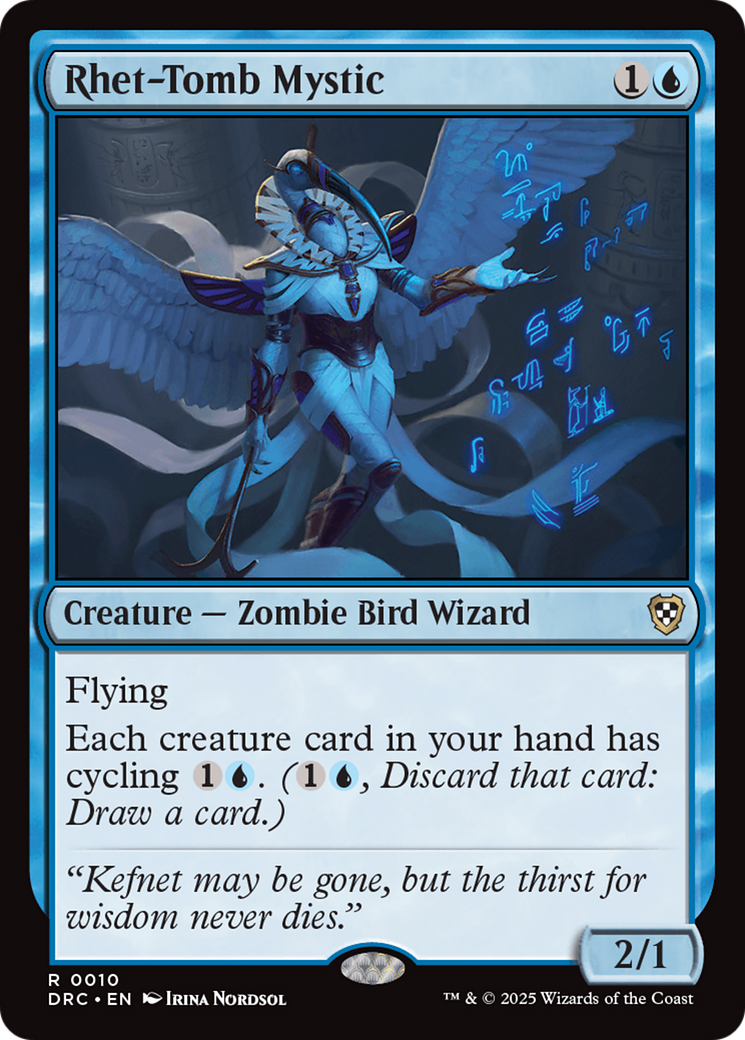 Rhet-Tomb Mystic [Aetherdrift Commander] | Total Play