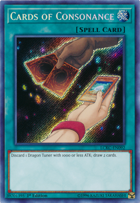 Cards of Consonance [LCKC-EN092] Secret Rare | Total Play