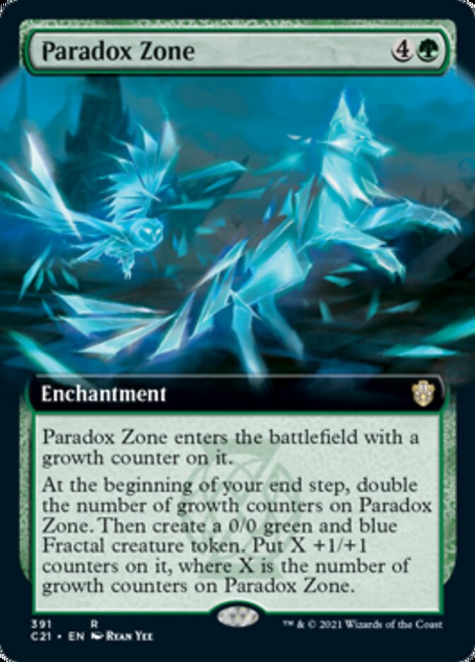 Paradox Zone (Extended Art) [Commander 2021] | Total Play