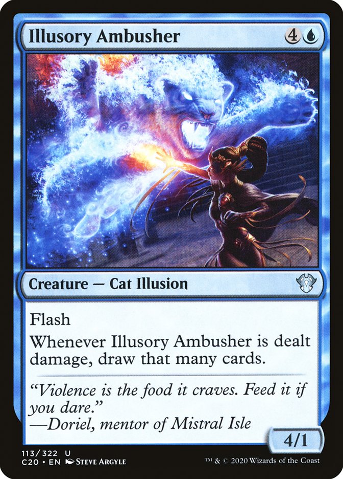 Illusory Ambusher [Commander 2020] | Total Play