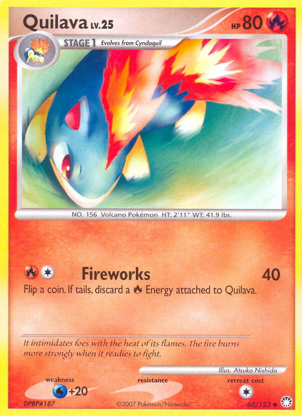 Quilava (60/123) [Diamond & Pearl: Mysterious Treasures] | Total Play