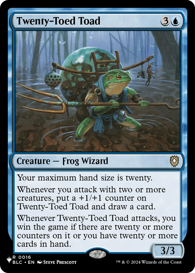 Twenty-Toed Toad [The List] | Total Play