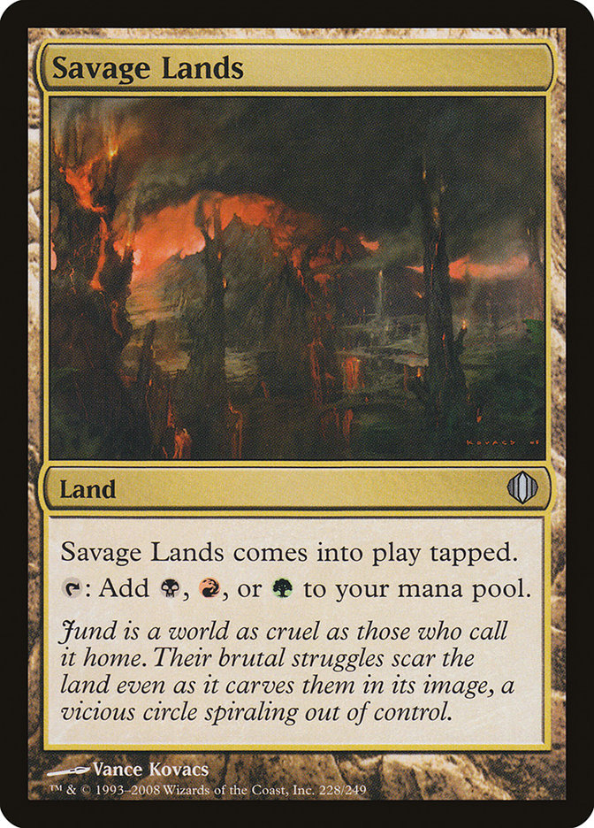 Savage Lands [Shards of Alara] | Total Play