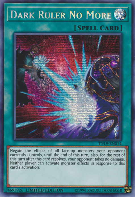 Dark Ruler No More [TN19-EN014] Prismatic Secret Rare | Total Play