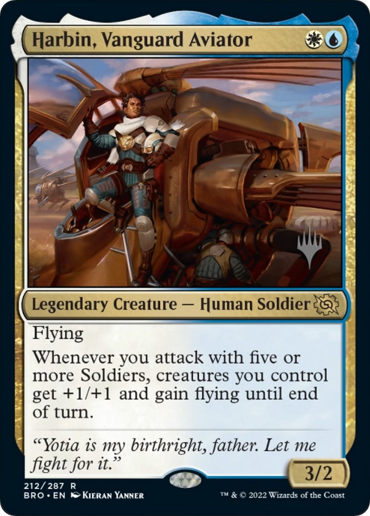 Harbin, Vanguard Aviator (Promo Pack) [The Brothers' War Promos] | Total Play