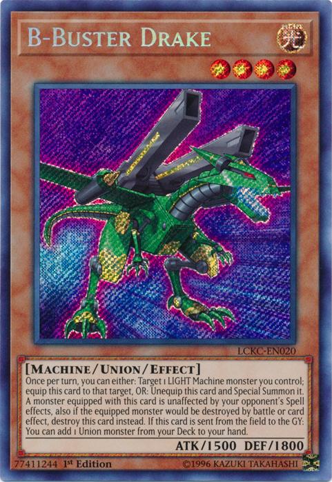 B-Buster Drake [LCKC-EN020] Secret Rare | Total Play