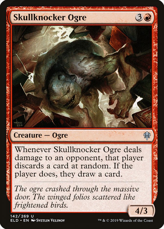 Skullknocker Ogre [Throne of Eldraine] | Total Play