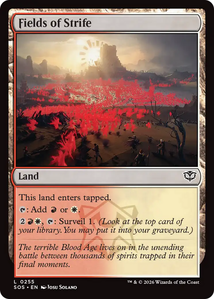 Fields of Strife [Secrets of Strixhaven] | Total Play