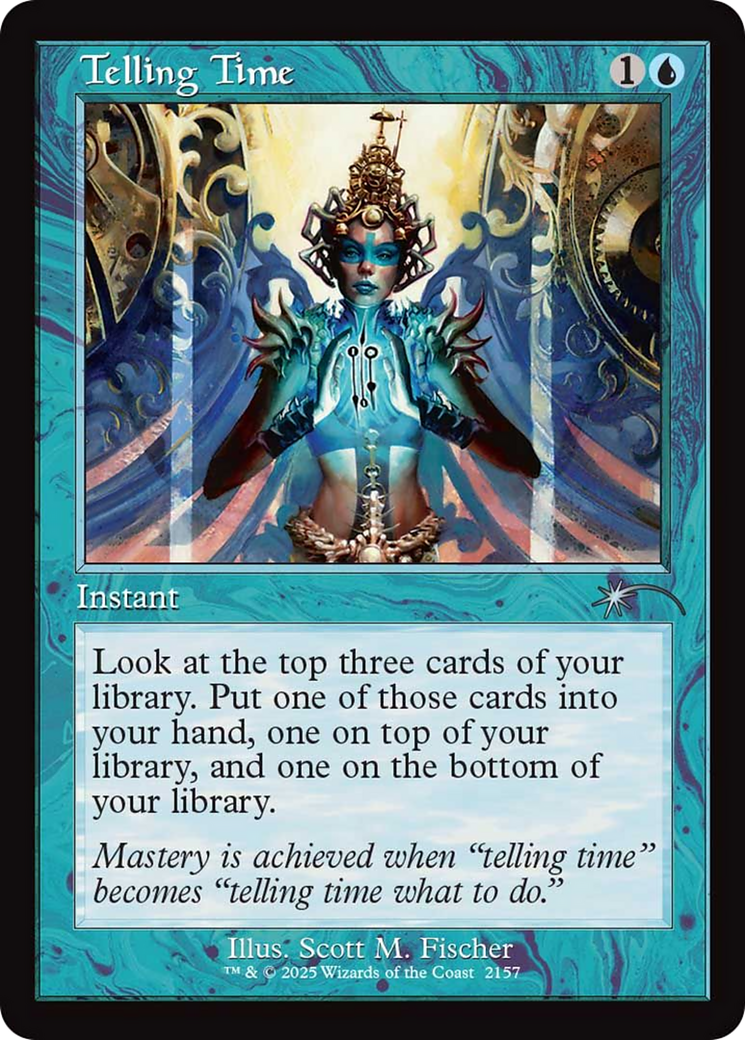 Telling Time (Retro Frame) [Secret Lair Drop Series] | Total Play