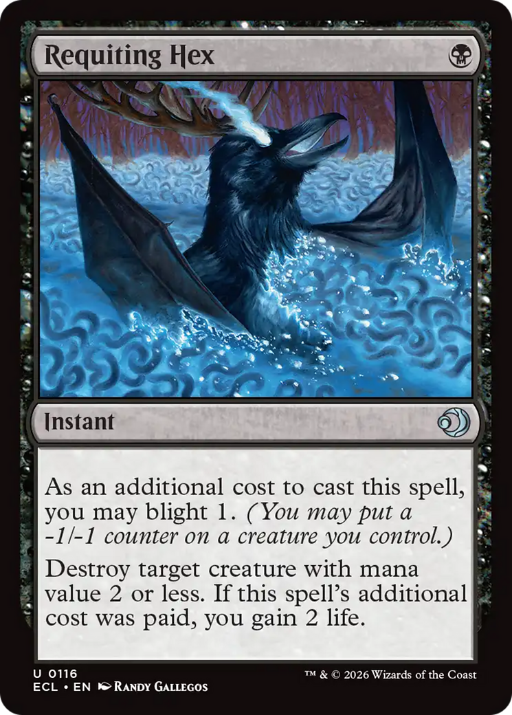 Requiting Hex [Lorwyn Eclipsed] | Total Play