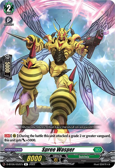 Spree Wasper (D-BT06/052EN) [Blazing Dragon Reborn] | Total Play