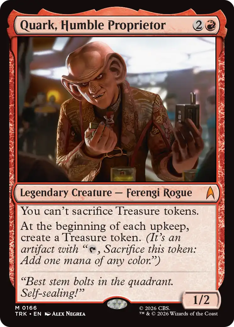 Quark, Humble Proprietor [Star Trek] | Total Play