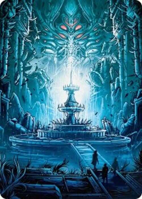 Island Art Card [Duskmourn: House of Horror Art Series] | Total Play
