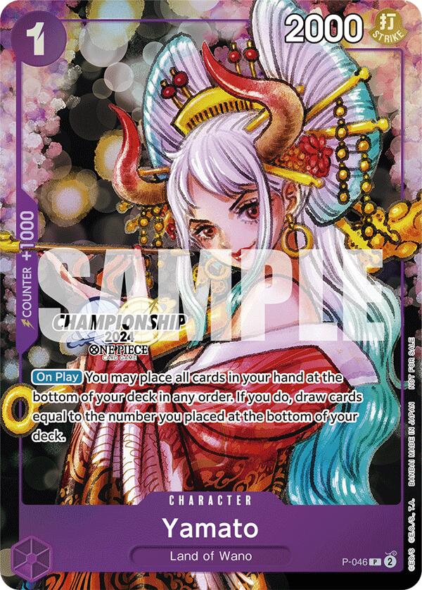 Yamato (CS 2024 Event Pack Finalist) [One Piece Promotion Cards] | Total Play