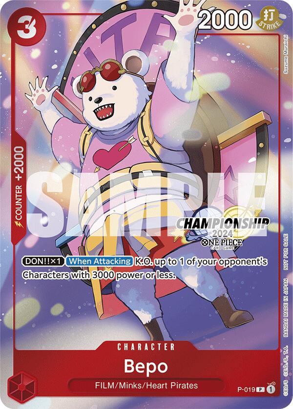 Bepo (CS 2024 Celebration Pack) [One Piece Promotion Cards] | Total Play