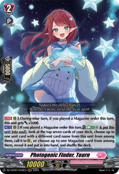 Photogenic Finder, Teurn (DZ-LBT01/016EN) [Lyrical Monasterio Sparkling Stars!] | Total Play