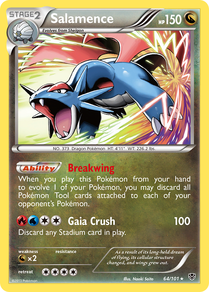 Salamence (64/101) [Black & White: Plasma Blast] | Total Play