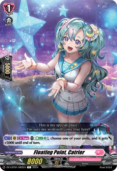Floating Point, Catrier (DZ-LBT01/083EN) [Lyrical Monasterio Sparkling Stars!] | Total Play