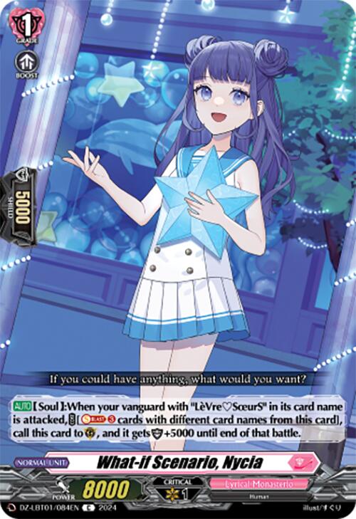 What-if Scenario, Nycia (DZ-LBT01/084EN) [Lyrical Monasterio Sparkling Stars!] | Total Play