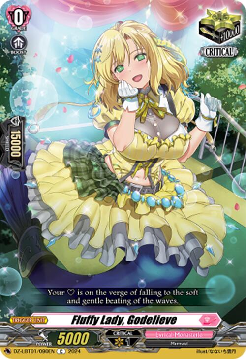 Fluffy Lady, Godelieve (DZ-LBT01/090EN) [Lyrical Monasterio Sparkling Stars!] | Total Play