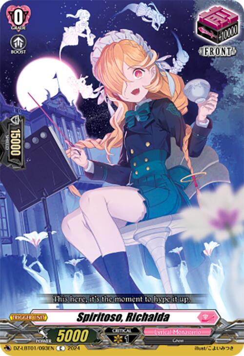 Spiritoso, Richalda (DZ-LBT01/093EN) [Lyrical Monasterio Sparkling Stars!] | Total Play