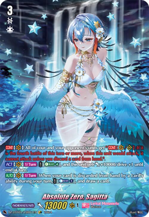 Absolute Zero, Sagitta (DZ-LBT01/LSR01EN) [Lyrical Monasterio Sparkling Stars!] | Total Play