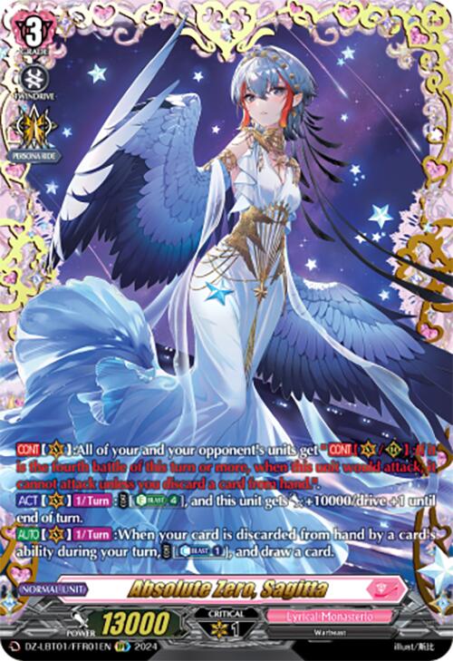 Absolute Zero, Sagitta (DZ-LBT01/FFR01EN) [Lyrical Monasterio Sparkling Stars!] | Total Play