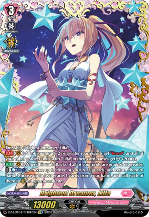 Brightest Dreamer, Lilfa (DZ-LBT01/FFR07EN) [Lyrical Monasterio Sparkling Stars!] | Total Play
