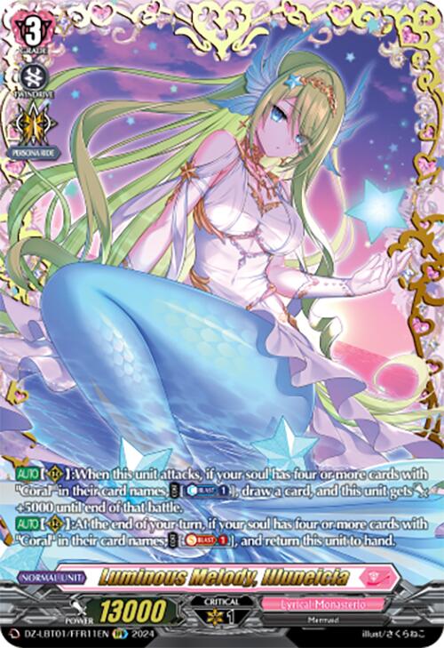 Luminous Melody, Illuneicia (DZ-LBT01/FFR11EN) [Lyrical Monasterio Sparkling Stars!] | Total Play