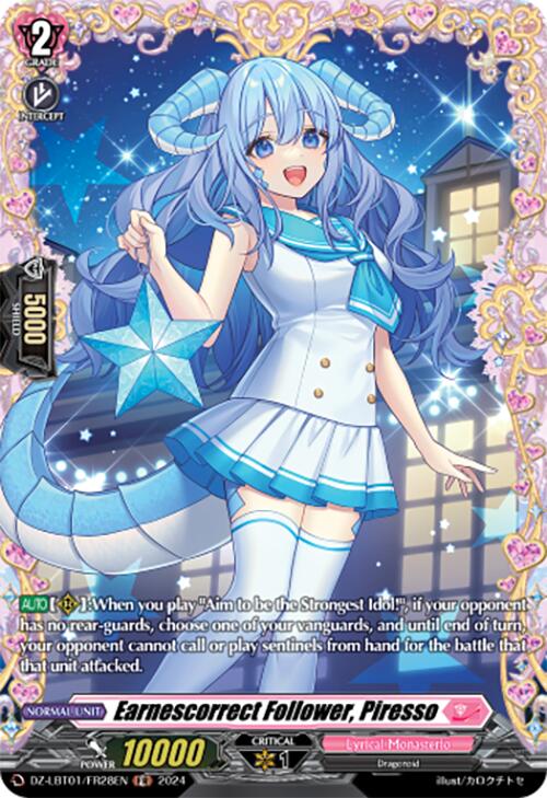 Earnescorrect Follower, Piresso (DZ-LBT01/FR28EN) [Lyrical Monasterio Sparkling Stars!] | Total Play