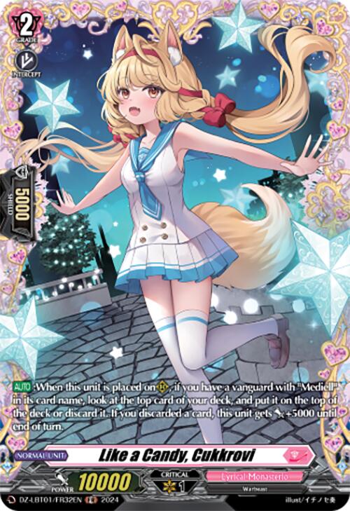 Like a Candy, Cukkrovi (DZ-LBT01/FR32EN) [Lyrical Monasterio Sparkling Stars!] | Total Play