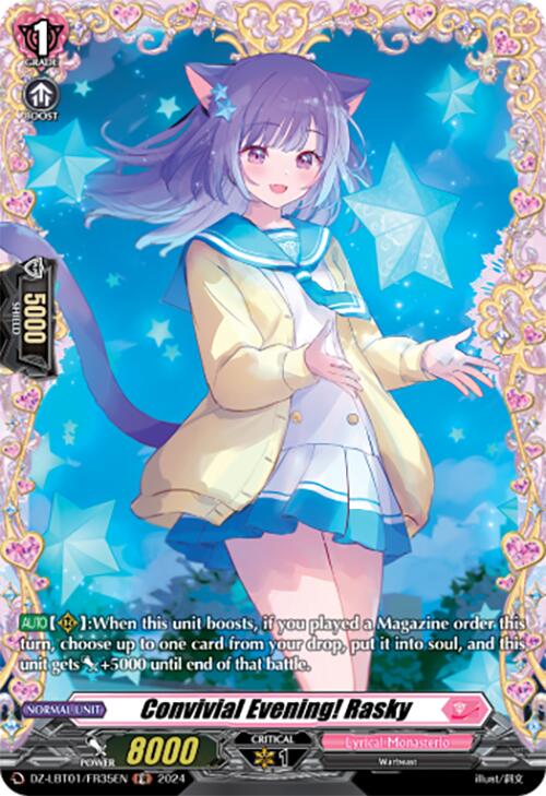 Convivial Evening! Rasky (DZ-LBT01/FR35EN) [Lyrical Monasterio Sparkling Stars!] | Total Play